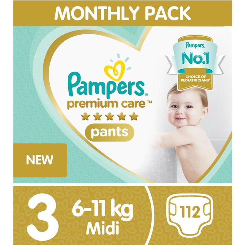 Buy Pampers Premium Care Diaper Pants - Medium Size, 7-12 kg Online at Best  Price of Rs 899 - bigbasket